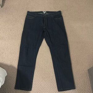 Peter Millar Men’s Crown Denim Stretchable Five-pocket Dark Indigo. Size 38